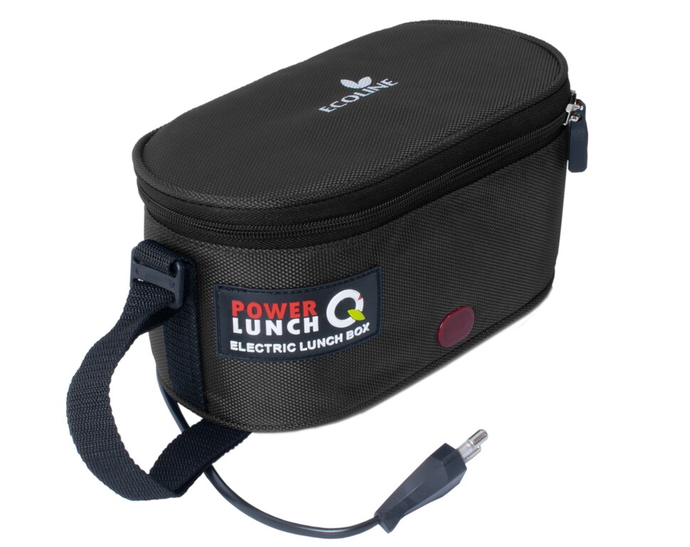 Black Ecoline Q4 Electric Lunch Box